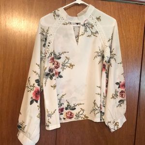 Floral Long Sleeve Blouse